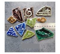 azulejos de mosaico, Fragmentos de mosaico cerámica for hacer uno mismo, 100 g y 200, con formas irregulares, porcelana, for collage, azulejos pequeños(200g)