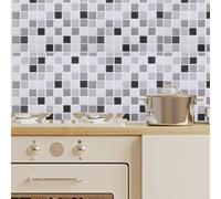 Azulejos de pared de mosaico 3D fáciles de aplicar para un cambio de imagen instantáneo en la cocina o el baño