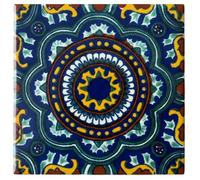 Azulejos Mexicanos Artesanales de Talavera de 10.5cm - Azulejo individual