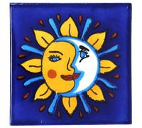 Azulejos Mexicanos Artesanales de Talavera de 10.5cm - Azulejo individual