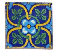 Azulejos Mexicanos Artesanales de Talavera de 5cm - Azulejo individual