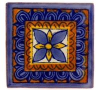 Azulejos Mexicanos Artesanales de Talavera de 5cm - Pack de 10