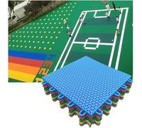 Azulejos modulares entrelazados for jardín de Infantes, Escuela, Patio de Juegos al Aire Libre, tapete Deportivo(Giallo)