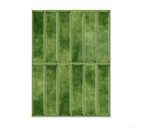 Azulejos para pelar y salpicaduras, paquete de 10 calcomanías de vinilo de metro de vidrio marino, calcomanías de pared impermeables, decoración de baño de cocina, verde, azul, morado, blanco, negro y