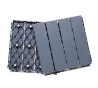 Azulejos PláStico Entrelazados Terraza, con Almohadilla Insonorizada, Resistentes, Excelente Drenaje, para Piscina, BalcóN, Patio Trasero, 12" X 12" X 0,8"(Blue,26p)