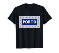 Azulejos Portugueses Tradicional Porto Portugal Vintage Travel Camiseta
