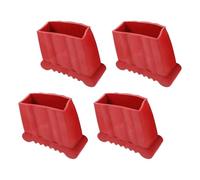 Azull 4 Alfombrillas Antideslizantes para Pies de Escalera Plegables, Almohadillas y Cubiertas de Goma para Pies de Escalera, Parachoques Antideslizante para Patas de Escalera