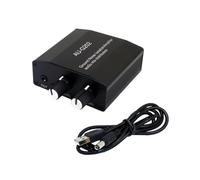 Azull Amplificador con Aislamiento de Ruido de, Distribuci¨®n de Mezcla de Audio, EST¨¦REO de 3,5 mm, CC 5 V, 2 Canales, 2 Entradas y 2 Salidas para Amplificador de Auriculares.