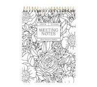 Azull Cuaderno Espiral para Colorear para el Aula, la Oficina, el Plan de Trabajo, las Listas de Verificaci¨®n, el Cuaderno de Planificaci¨®n