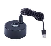 Azull Generador de Niebla USB de 5 V para Fuente, Peque?o Rociador de Agua para Pecera, Paisajismo, Resistente Al Agua.