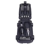 Azull Juego de Destornilladores Magn¨¦ticos 22 en 1, Port¨¢Til, de Acero Al Carbono, Herramienta de Reparaci¨®n para Gafas, Relojes y Aparatos Electr¨®nicos. Color Negro.
