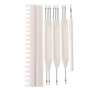 Azull Juego de Herramientas de Transferencia 1x2, 1x3 y 2x3 para Todos los Tamaños de 4,5 mm para Máquina de Tejer KH588 K