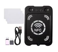 Azull Lector de Tarjetas con Chip Inteligente RFID, Fotocopiadora + Lector de Claves de Cifrado NFC de 3 Tarjetas CUID, Clonador de Token RFID de 13,56 MHz