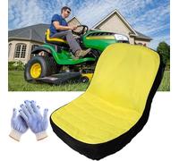 AzulLanse Cubierta de Asiento Grande de Mejora LP92334,Cubierta Acolchada e Impermeable para Cortacésped de Montar de hasta 18" de Altura,Perfectamente Compatible con Asientos de Cortacésped