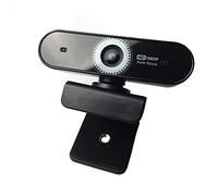 Azulle Webcam HD Cámara de transmisión Full HD 1080p @ 30 fps grabación de vídeo con Enfoque automático en Tiempo Real y Doble cancelación de Ruido
