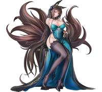 Azur Lane - Estatua de PVC 1/7 Amagi: Tronos de trampas (27 cm)