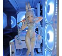 Azur Lane MNF Le Malin - Figura de juego de PVC de 28 cm, figura de PVC a escala 1:6, multicolor
