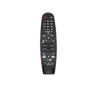 azurano Mando Magic Remote AN-MR650A, AKB75075301 Control Remoto para LG Smart TV 2017 con función de Voz y ratón, Botones directos para Netflix y Amazon Video