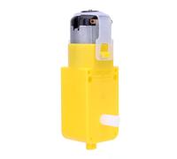 AZURAOKEY 1 motor TT de doble eje DC 3-12 V caja de cambios para instalar EMC Smart Car Chassis Four Drive Car Motor DIY para Smart Car Robot Toys-1 PC