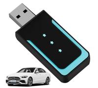 AZURAOKEY Adaptador inalámbrico Carplay for Android Auto 2 en 1, USB Plug & Play, Caja Inteligente AI BT WiFi para Automóviles for Android Auto y CarPlay por Cable OEM