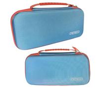AZURAOKEY Caja de Transporte Compatible con la Consola Switch 2, Bolsa de Almacenamiento de Viaje con 10 Estuche de Ranura de Cartucho de Juego para el Interruptor 2 Accesorios