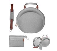 AZURAOKEY Funda de EVA para altavoces Harman Kardon Onyx Studio 8/7, impermeable, para hombro, cruzado, bolso de mano, funda protectora de viaje con correa para el hombro y bolsa para cable para