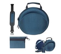 AZURAOKEY Funda de EVA para altavoces Harman Kardon Onyx Studio 8/7, impermeable, para hombro, cruzado, bolso de mano, funda de viaje con correa para el hombro y bolsa para cable para altavoz