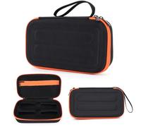 AZURAOKEY Funda de micrófono inalámbrico para micrófono inalámbrico JBL PartyBox y accesorios, bolsa de almacenamiento de viaje de doble micrófono, bolsa rígida adecuada para viajes y almacenamiento