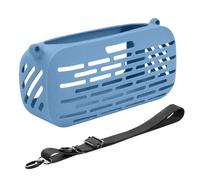 AZURAOKEY Funda de silicona para Bose SoundLink Max, accesorios de altavoz portátil, a prueba de golpes, funda de transporte de viaje con correa para el hombro protectora (solo bolsa de táctil)