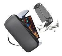 AZURAOKEY Funda de transporte compatible con reproductor remoto de portal PS5, diseño de soporte a prueba de golpes, bolsa de almacenamiento portátil con funda protectora de policarbonato transparente