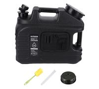 AZURAOKEY Jarra de Agua con Espiga, Tanque de Almacenamiento de Aguas portátiles de contenedor de Agua de 3.4 galones (13L)