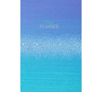 "Azure Glow": A Daily Planner for Calm Focus and Brighter Days