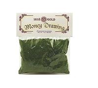 AzureGreen ipgmond 1 oz 1618 oro dinero dibujo polvo de incienso