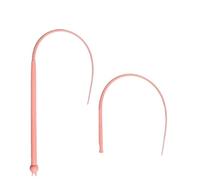 AzurePure Juguete for Gato con Cola de ratón simulada, Divertido Juguete Interactivo de Silicona con Cola Larga for Gatos, Productos de Caza Juguetes Gatos interactivos(Pink Set)