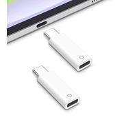AzureRay Adaptador USB-C para Apple Pencil, Cargador para Apple Pencil 1 Generación, Cargador para iPad 10 Generación 2022, Carga Rápida y Segura, Soporta Emparejamiento Bluetooth, Blanco