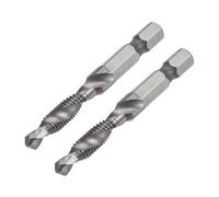 AzureRay Taladro y Rosca, Herramienta Roscado de Alta Velocidad en Aleación, Broca Espiral M5 x 0.8mm, para Perforación y Roscado Preciso (M5 x 0,8)