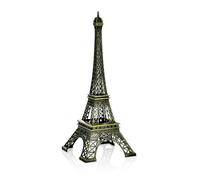 AzureRay Torre Eiffel, Modelo de Torre Eiffel de Metal, Estatua de Torre Eiffel de Hierro en París, Francia, Adecuada para Decoración de Escritorio, Colección para el Hogar (15 cm)