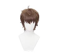 Azusagawa Sakuta Cosplay Wig Rascal Does Not Dream Of Bunny Girl Senpai Short Brown Wig Heat-resistant Fiber Hair+Wig Cap Men