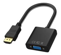 Azuxreza Adaptador HDMI a VGA,HDMI Chapado en Oro al Adaptador VGA (Macho a Hembra) para Ordenador, Escritorio, portátil,PC,Monitor proyector,HDTV,Chromebook,Raspberry Pi,Roku,Xbox y más