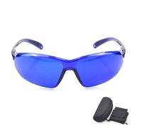 Azxcvbnm Buscador de gafas para localizar perdidos con funda protectora, bolsa de transporte con cordón y paño de limpieza