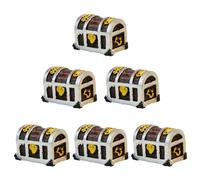 Azxcvbnm Cofres del tesoro clásicos para decoración de acuarios, para uso educativo y decorativo, oficina, hogar, bajo el agua