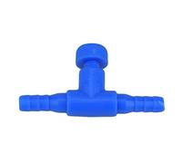 Azxcvbnm Conector regulador de línea de aire de 2 vías para ajustar peces para control de volumen de acuario