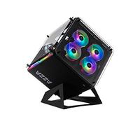 Azza Cube 802 Full-Tower Negro - Caja de ordenador (Full-Tower, PC, SPCC, Negro, ATX,Micro ATX,Mini-ITX, Juego)