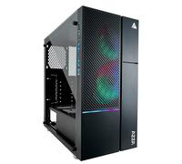 AZZA Iris 330 Gaming-Gehäuse ATX RGB LED Ventana de Cristal Torre Mediana