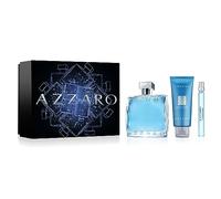 Azzaro Chrome Eau de Toilette Fresh Mens Cologne Set de regalo Citrus Aquatic Colonia para hombres Lasting Wear