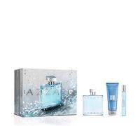 Azzaro Agua de Colonia Cromo HombreChrome EDT 100mL EDT 10mL Champú para cabello y cuerpo 75mL Chrome