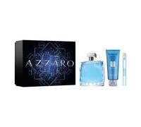 Azzaro Set de regalo Chrome EDT 100ml, EDT miniatura 10ml y champú para cabello y cuerpo 75ml - 100ml
