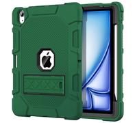 Azzsy - Funda para iPad Air 11" M4/M3/M2 (2026/2025/2024) e iPad Air 10,9" 5.ª/4.ª Gen. (2022/2020), Protectora, Alta Resistencia, a Prueba de Golpes, Robusta, con portalápices, Verde (Alpine Green