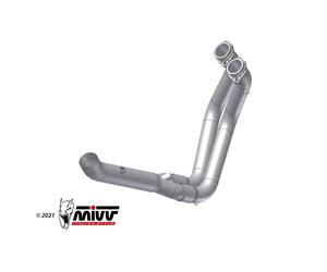 B.037.C1 DESCATALIZADOR ACERO INOXIDABLE MIVV PARA BMW F 900 XR 2020-2024