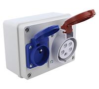 R-BOX 150 Distribuidor Fijo 1x16A/5P 1x250V IP44 B.1091